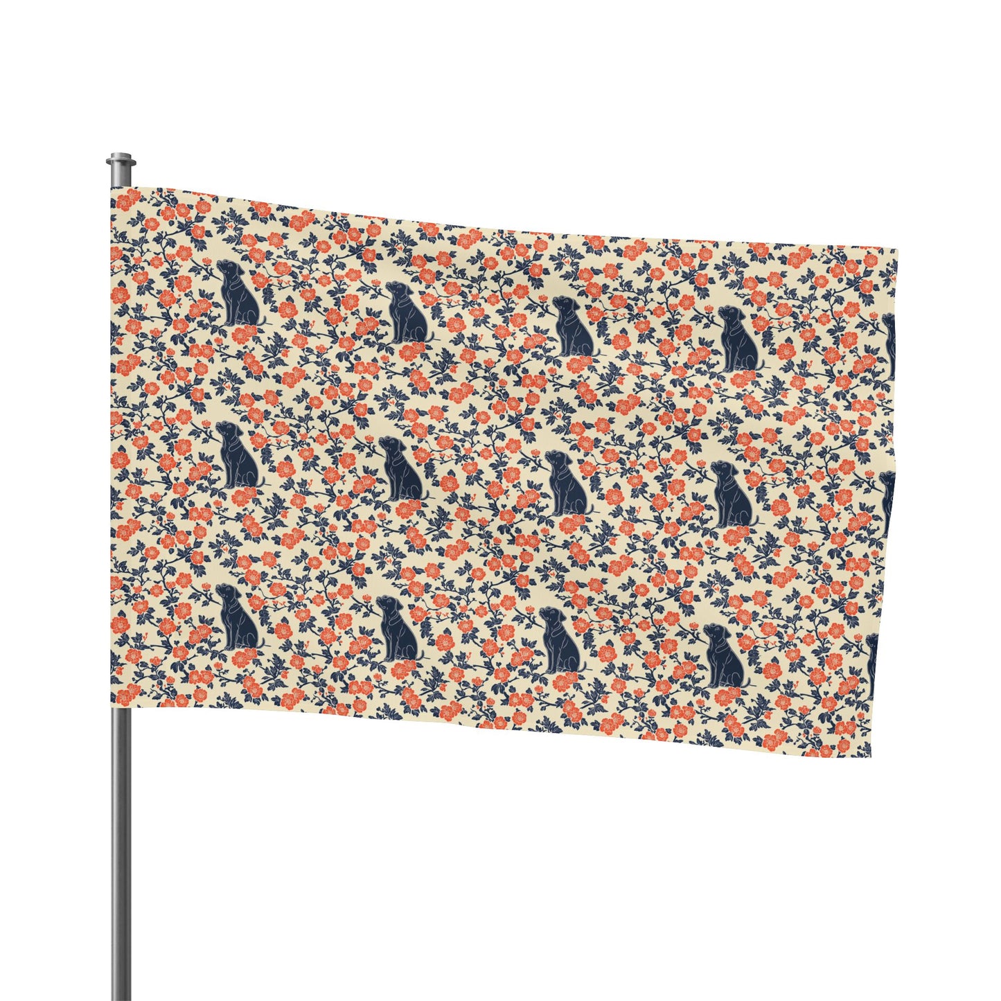 Bloomiful Lab Bouquet Flag