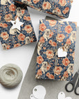 Blooming Bulldog Beauty Gift Wrap Papers