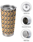 20oz Insulated Stainless Steel Cup with Lid
