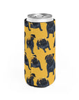 Puglet Posh Paradise Slim Can Cooler