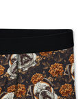 Bloomingly Bulldogistic Bouquet Men's Boxers