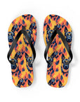 Impressionistic German Shepherds Flip Flops