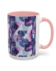 Funky Geometric Boxerista Accent Coffee Mug