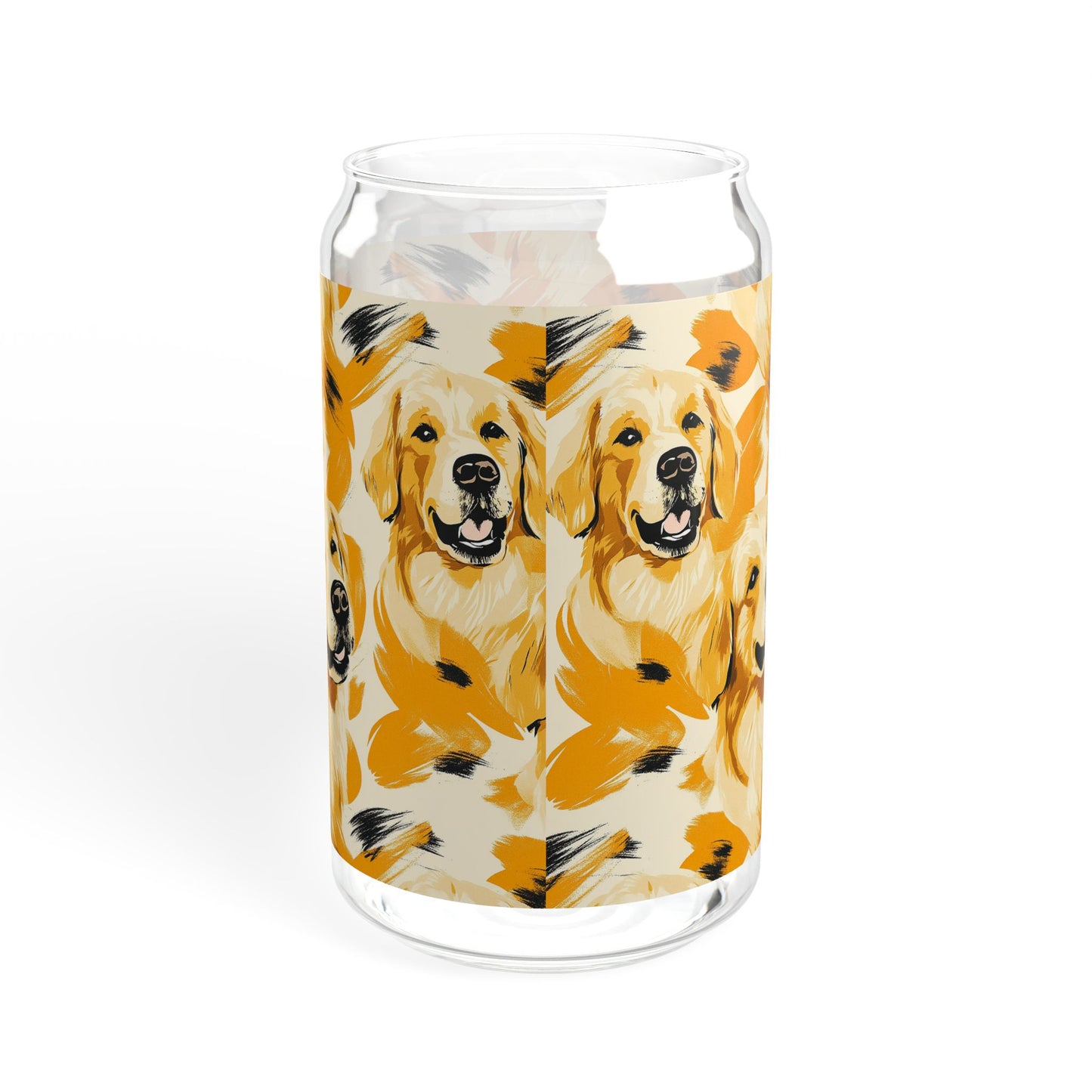 Golden Glitz 'n Glamour Woofwear Sipper Glass