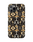 Manor Pup Boxer Royale Slim Phone Cases