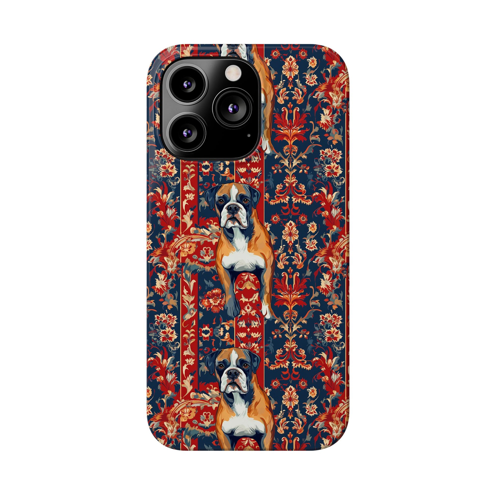 Boxer Blossom Tapestry Delight Slim Phone Cases