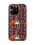 Boxer Blossom Tapestry Delight Slim Phone Cases