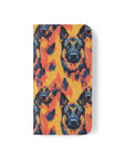 Impressionistic German Shepherds Flip Cases