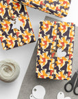 Modern Charm Labrador Chic Wrapping Paper