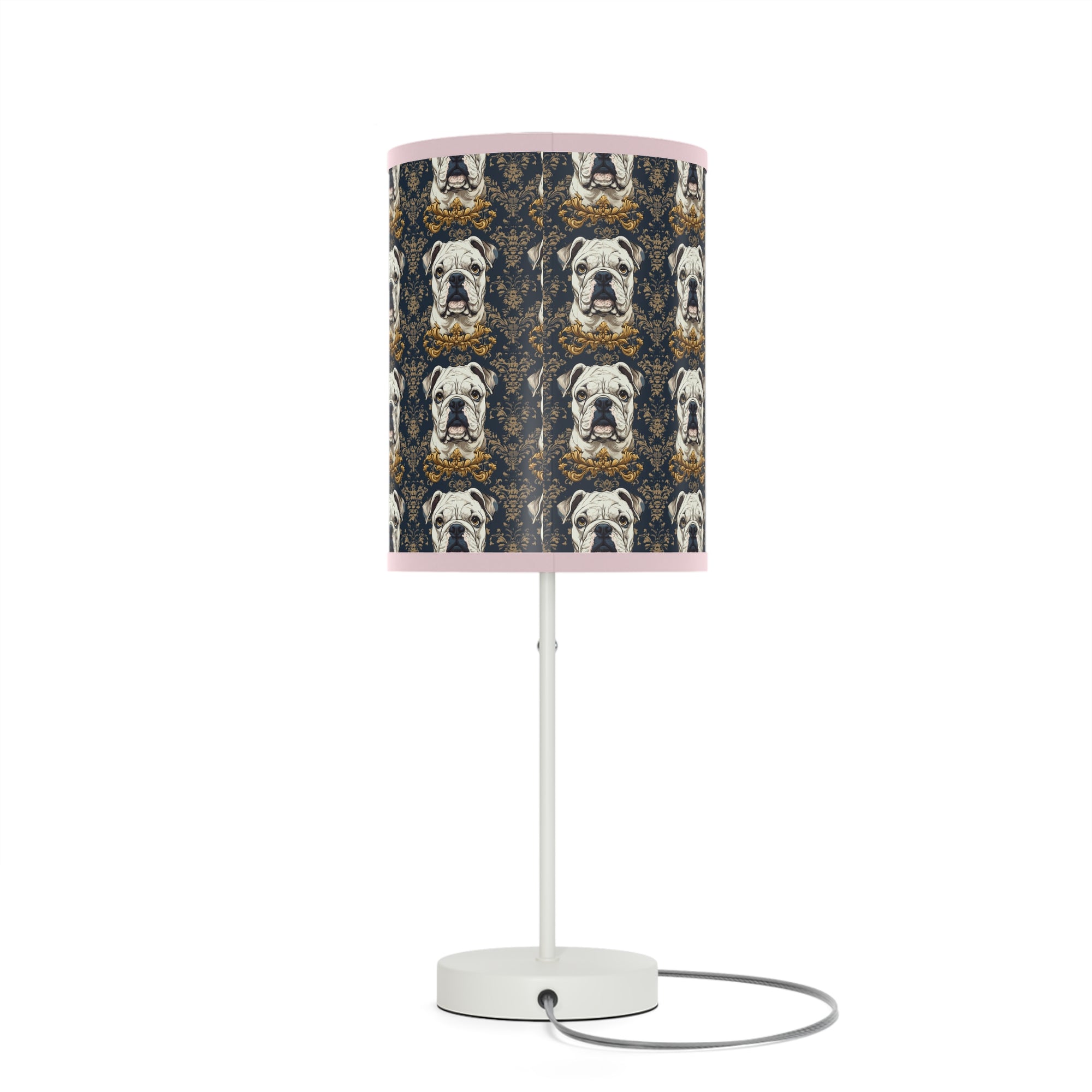 Wildwood Wanderlust Bulldog Lamp on a Stand