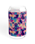 Dazzling Bulldog Chic Sipper Glass