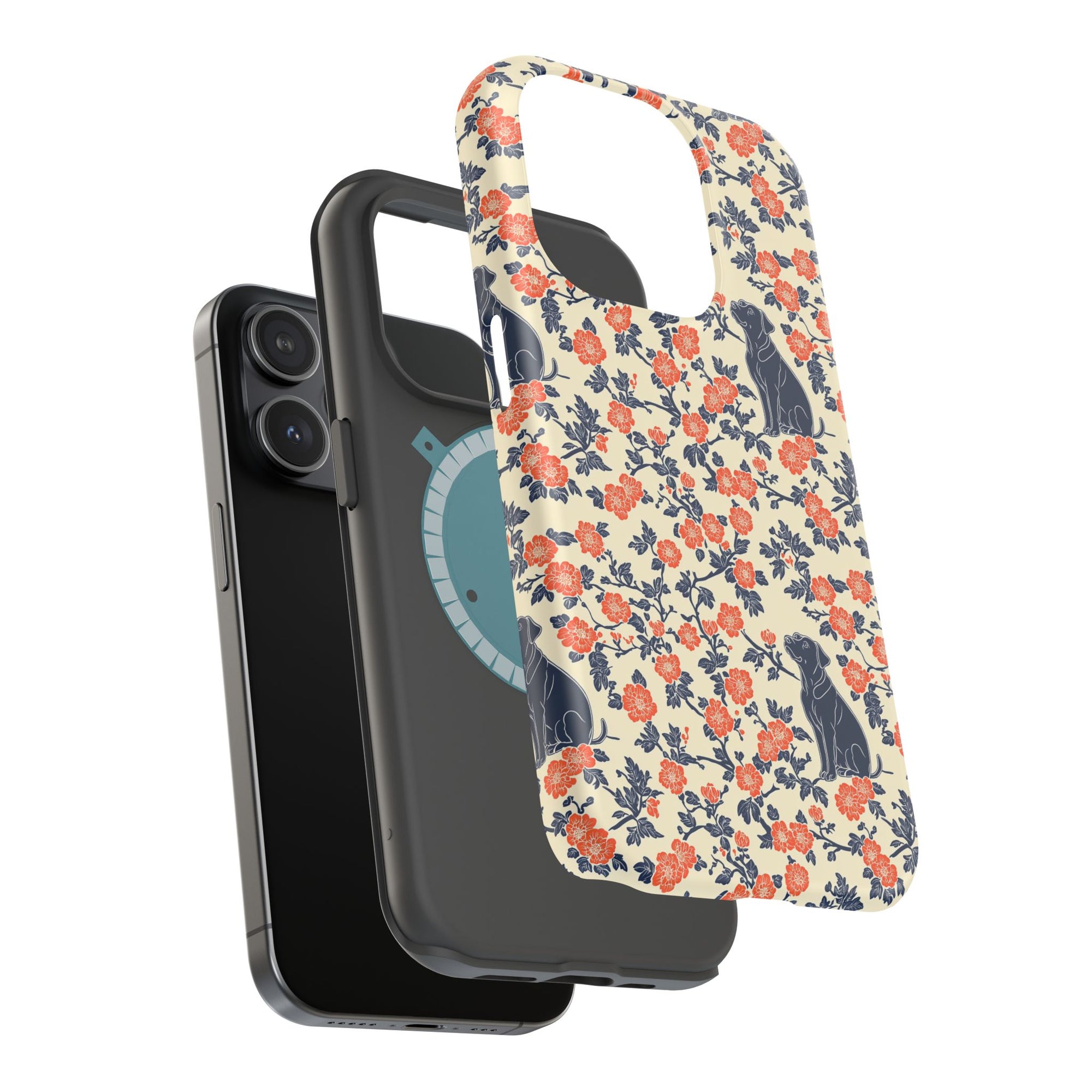 Bloomiful Lab Bouquet Magnetic Tough Cases