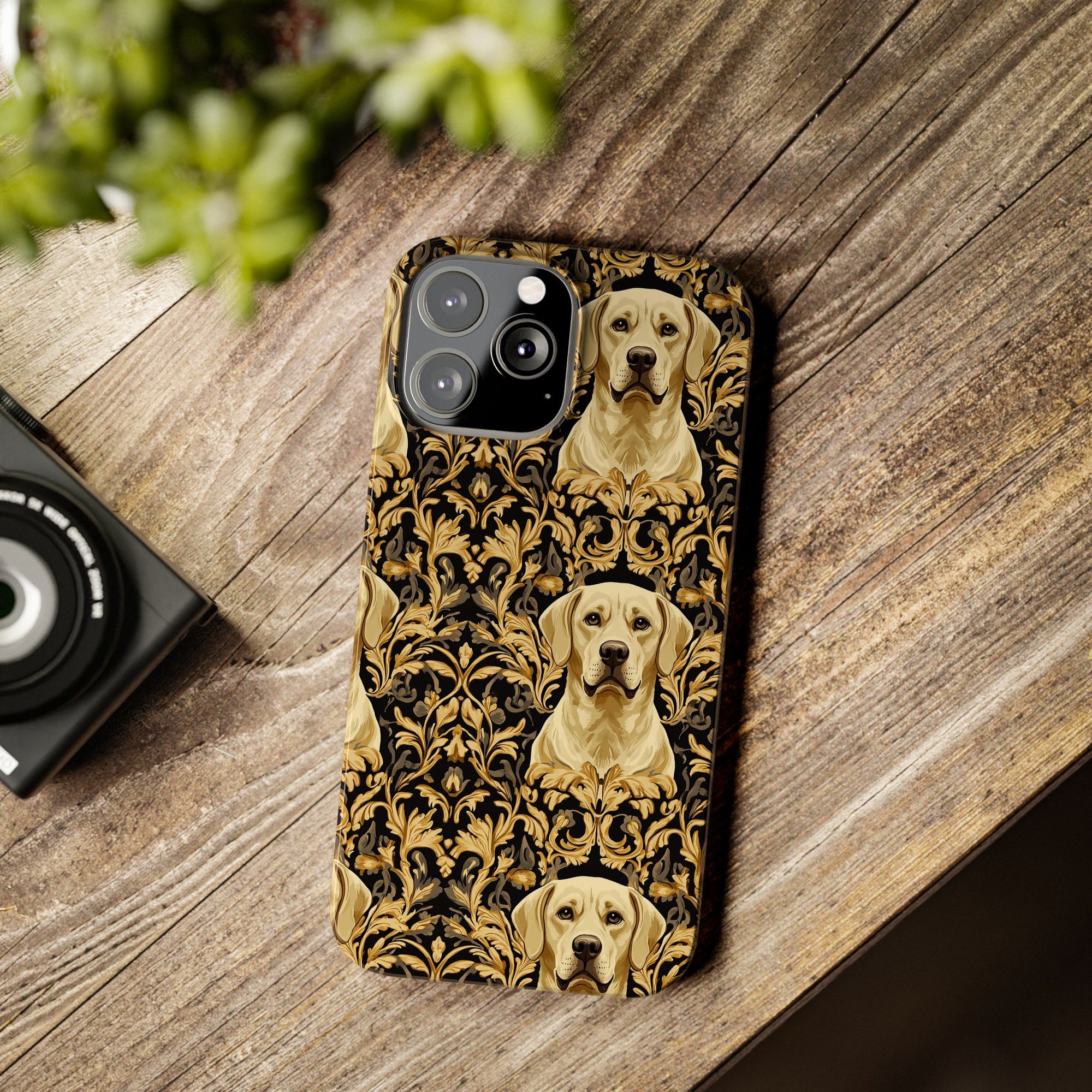 Royal Pawsitivity Labs Slim Phone Cases