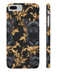 Regal Frenchie Noir Elegance Slim Phone Cases