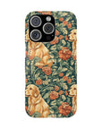 Blooming Goldie Glam Slim Phone Cases