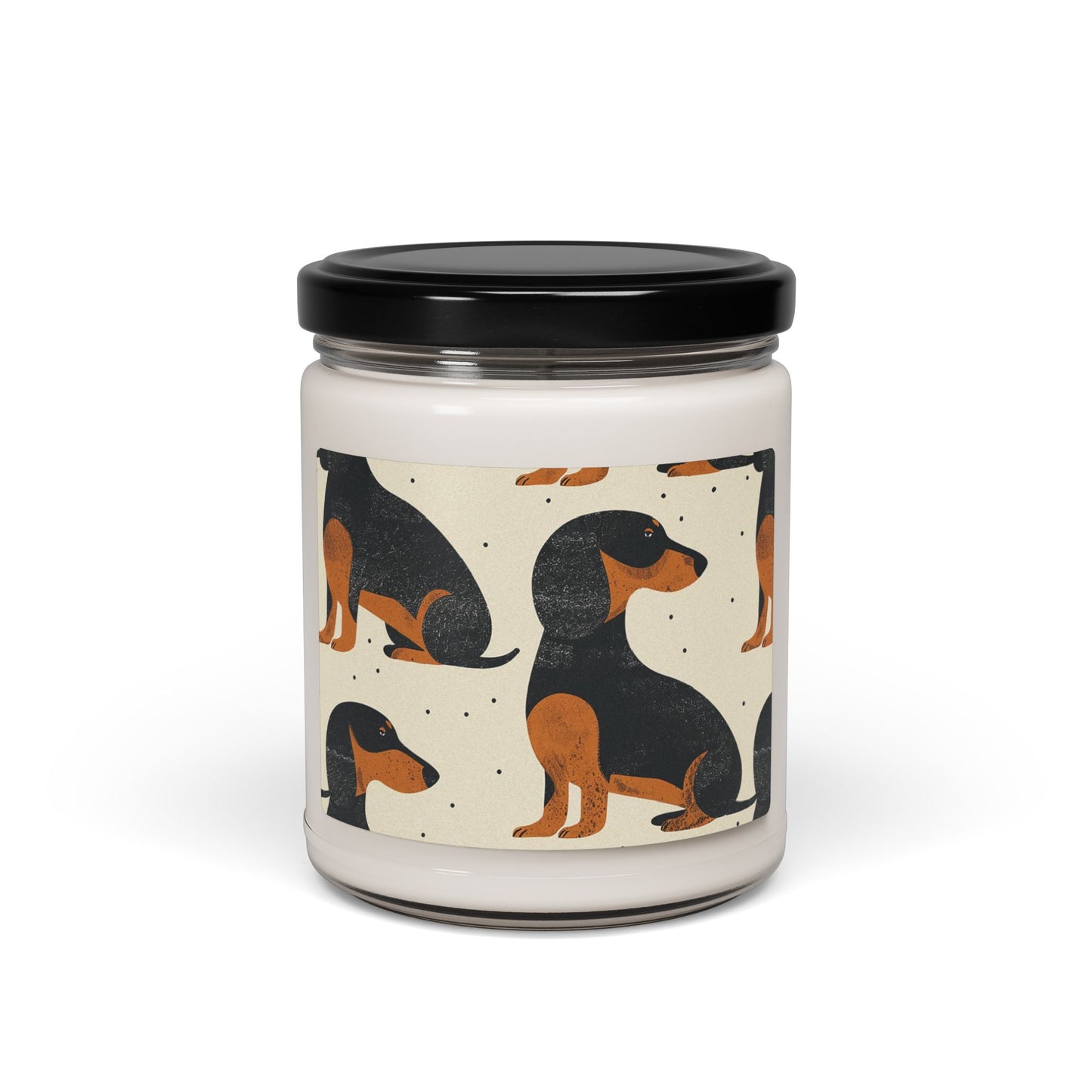 Whimsical Dachsund Dreamcatcher Scented Soy Candle