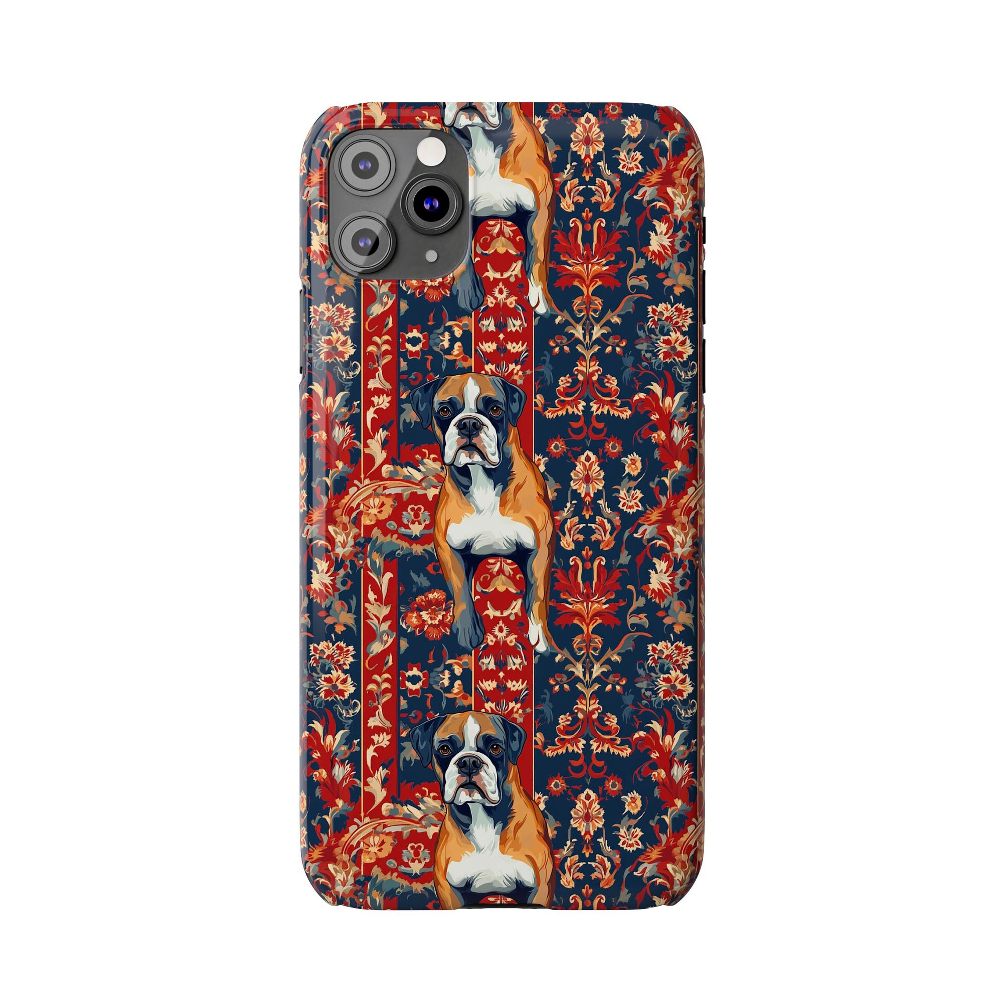 Boxer Blossom Tapestry Delight Slim Phone Cases