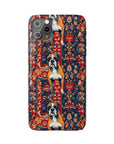 Boxer Blossom Tapestry Delight Slim Phone Cases