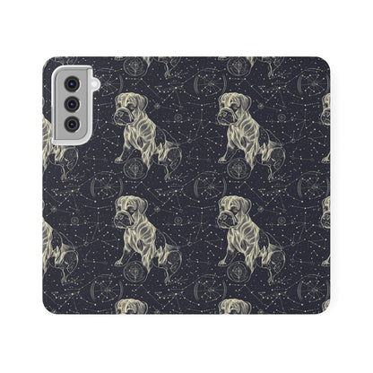 Celestial Boxer Bliss Flip Cases