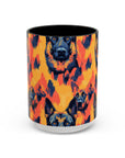 Impressionistic German Shepherds Accent Coffee Mug