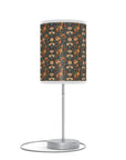 Dazzling Dachsund Blossoms & Foliage Lamp on a Stand