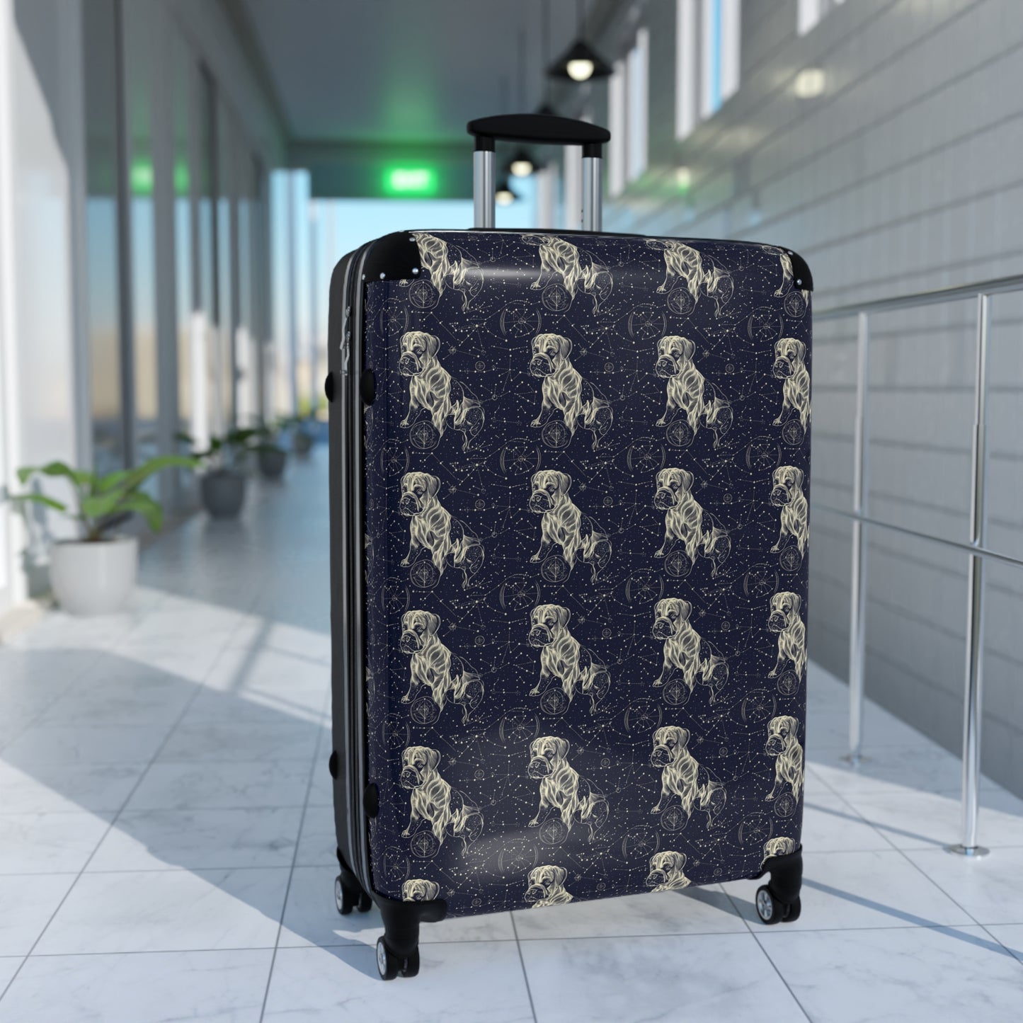 Celestial Boxer Bliss Suitcase