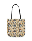 Majestic Great Dane Meadow Canvas Tote Bag