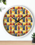 Dane-tastic Marvelous Mutt Mode Wall Clock