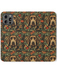 Labrador Lush Pooch Tapestry Flip Cases