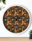 WhimsiWooly Shepherd Spritz Wall Clock