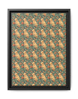 Blooming Goldie Glam Matte Canvas, Framed