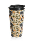 Majestic Great Dane Meadow Stainless Steel Travel Mug