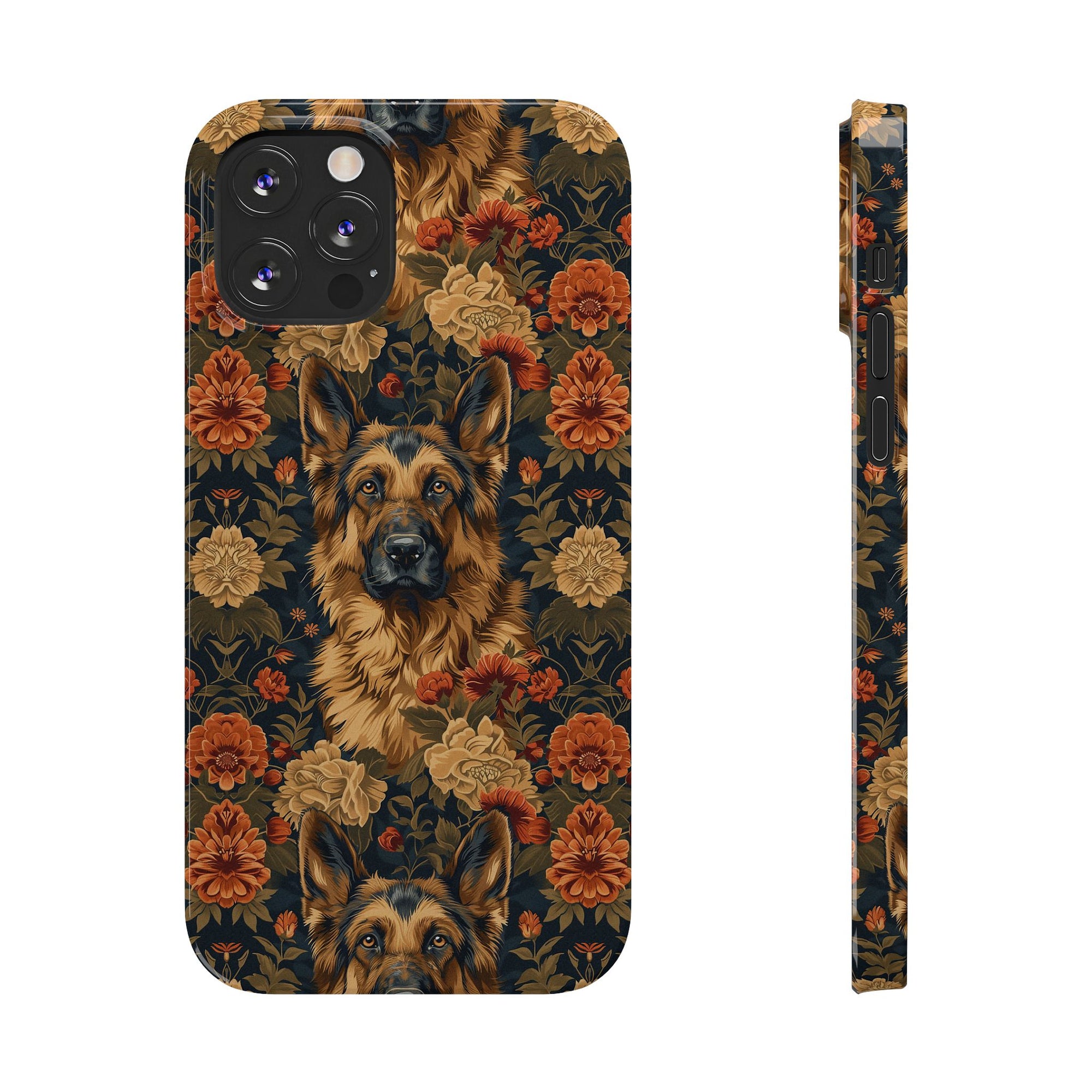 WhimsiWooly Shepherd Spritz Slim Phone Cases