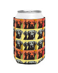 Whimsical Warhol Labrador Can Cooler Sleeve