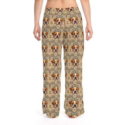 Bowtie Boxer Bliss Women's Pajama Pants