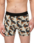 Whimsical Dachsund Dreamcatcher Men's Boxers