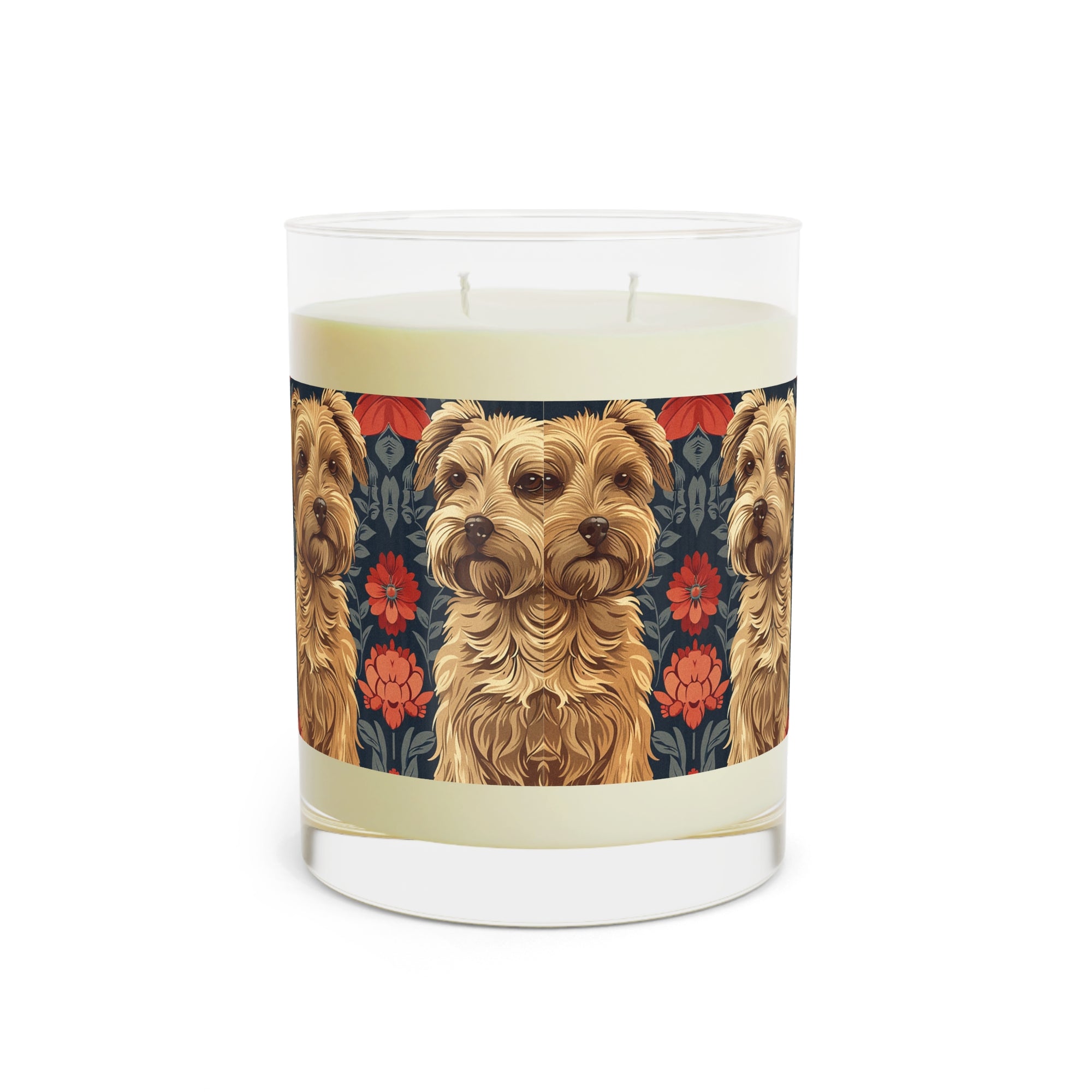 Yorkie Charm Twins Scented Candle