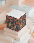 Floral Pawsome Dachsund Delight Note Cube