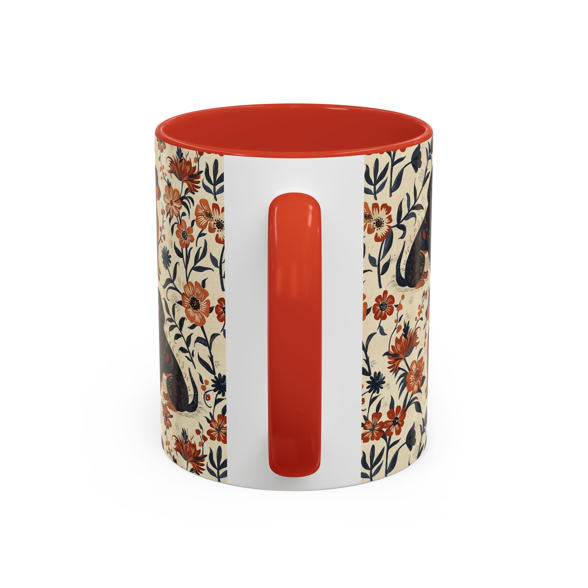 Blossoming Dachshunds Delight Accent Coffee Mug