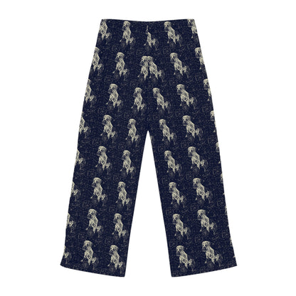 Celestial Boxer Bliss Women's Pajama Pants