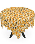 Golden Glitz 'n Glamour Woofwear Tablecloth