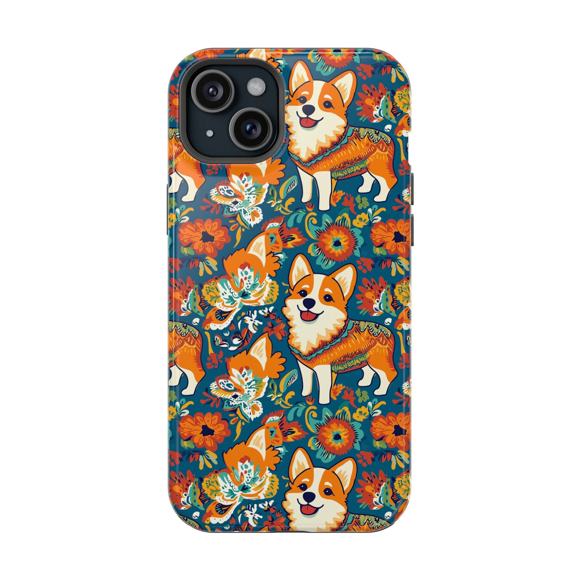 Corgi Carnival Couture Magnetic Tough Cases