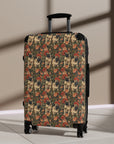 Blooming Pug Paradise Suitcase