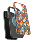 Corgi Carnival Couture Magnetic Tough Cases