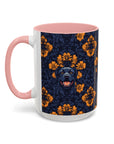 Royal Rottweiler Regalia Accent Coffee Mug