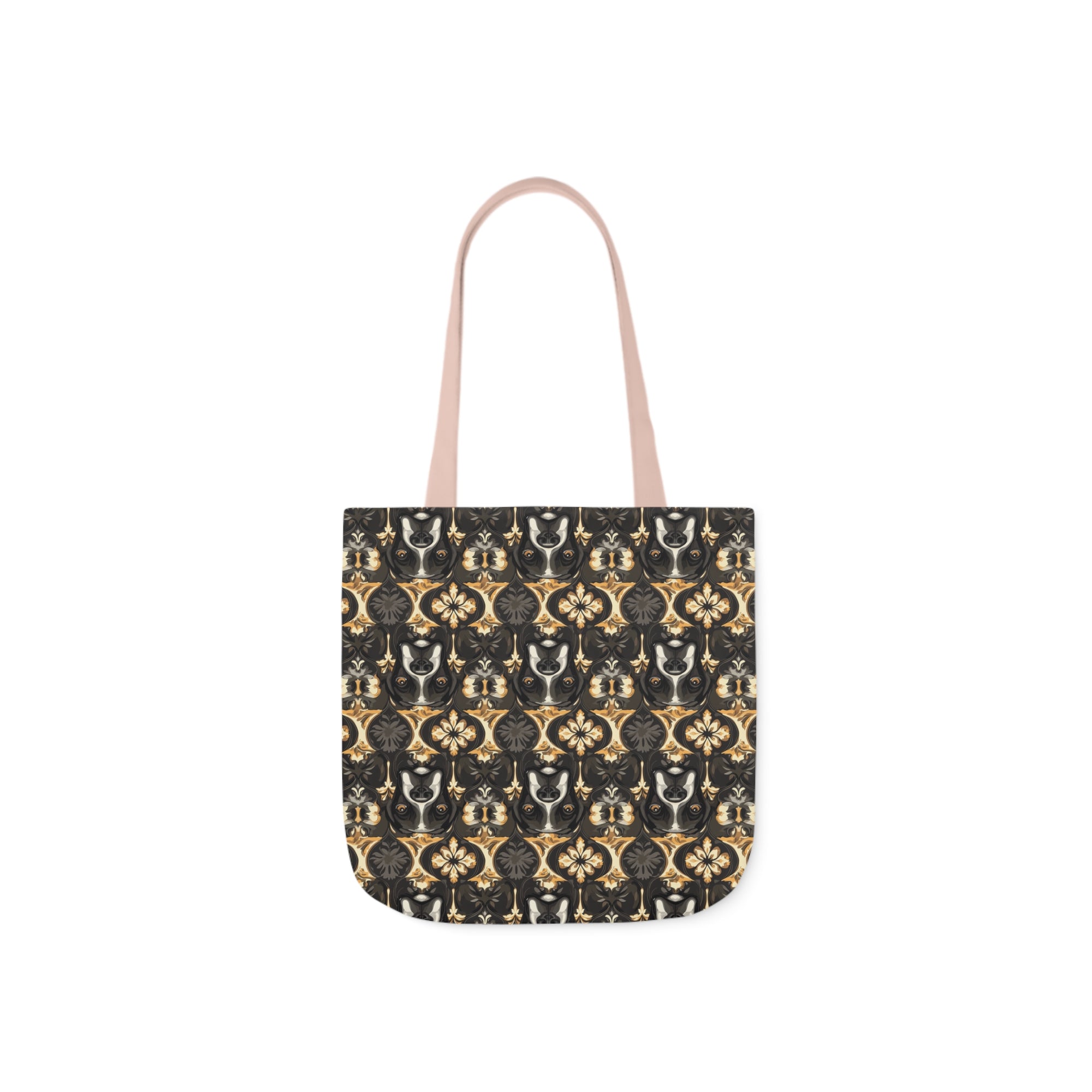 Manor Pup Boxer Royale Canvas Tote Bag