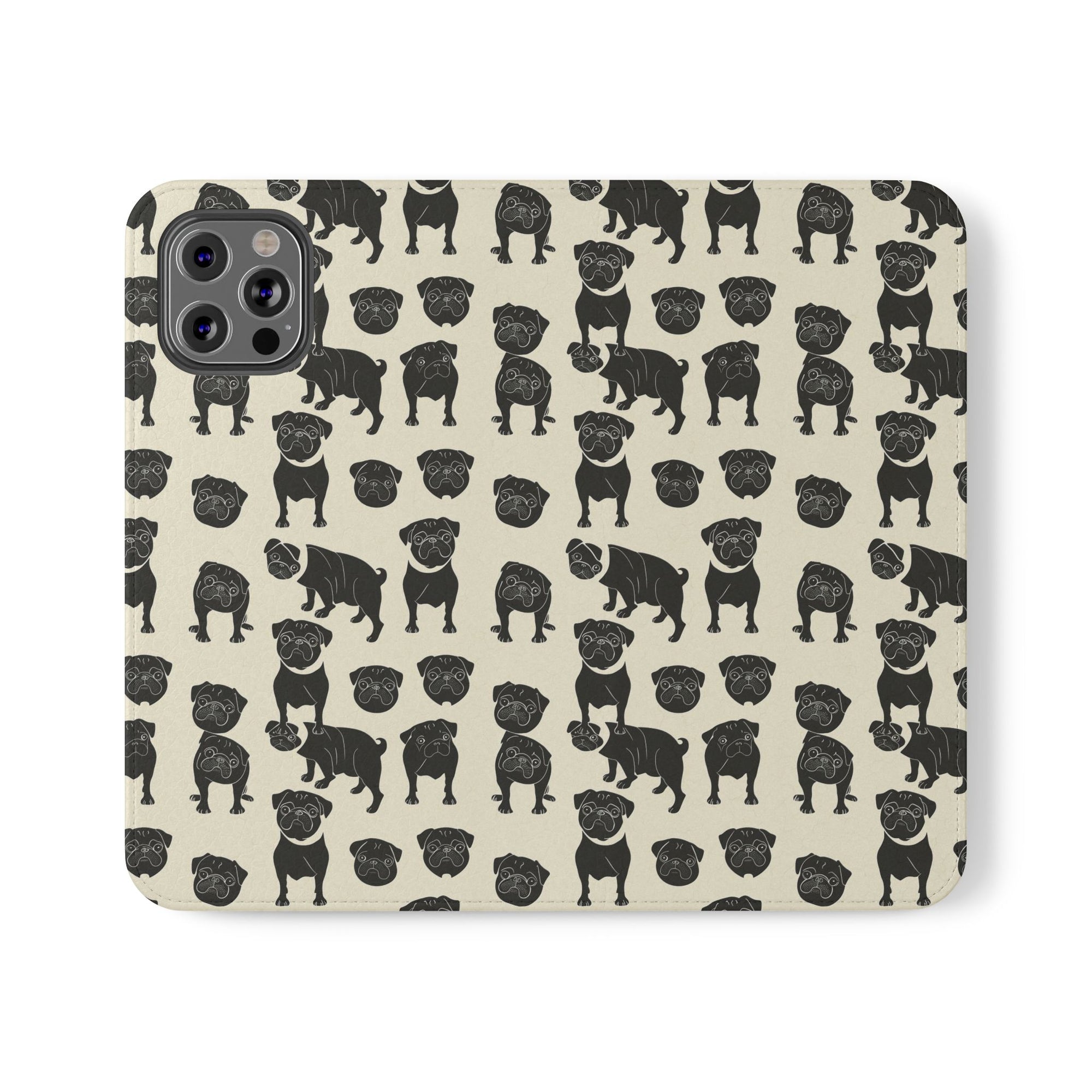 Puggie Pout Perfection Flip Cases