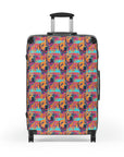 Rustic Charm Labrador Chic Suitcase