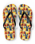 Dane-tastic Marvelous Mutt Mode Flip Flops