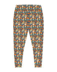 Corgi Carnival Couture Plus Size Leggings